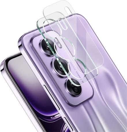 IMAK Camera Lens Protector - Geschikt voor OPPO Reno12 Pro Camera Lens Protector - IMAK 9H Tempered Glass - Transparant