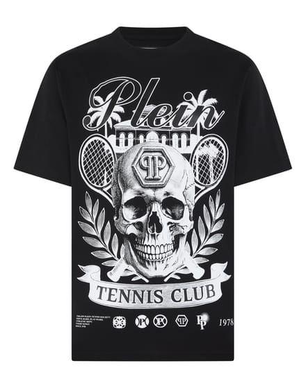 T-Shirt Met Ronde Hals En Korte Mouwen Skull