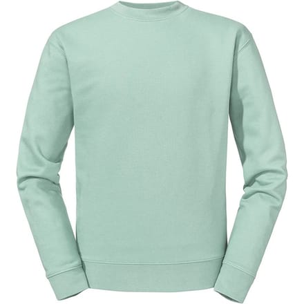 Russell Heren Authentiek Effen Sweatshirt (Eucalyptus)
