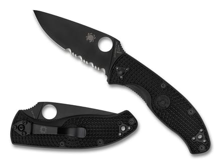 Spyderco Zakmes Tenacious Lightweight Black / Black 8Cr13MoV CE