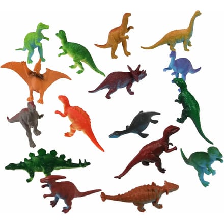 Dinosaurus assortiment beeldje Rex London Prehistoric Land (x16)
