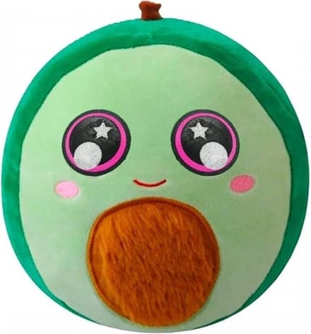 Little Biggies - Avocado - Opblaasbare Pluchen Knuffelbal - Groen- 3+ Jaar