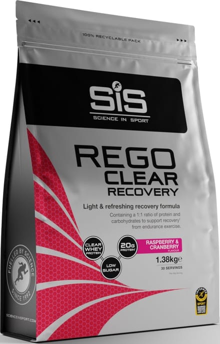 SIS REGO Clear Recovery (1380g) Raspberry & Cranberry - Intra- & Post-Workout - voor na de training