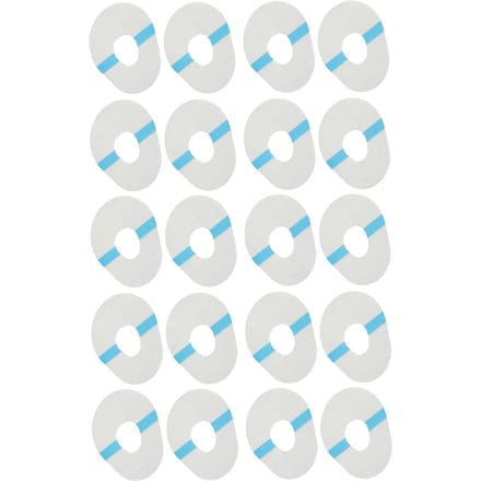 20 pièces Patchs Capteur CGM Patch Adhésif CGM Prédécoupés Fixation Longue Durée Imperméable Résistant à la Transpiration white
