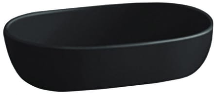 Mexen Viki opzetwastafel 59 x 40 cm, zwarte glans - 21056070
