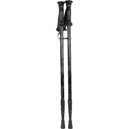 Mountain Warehouse Set wandelstokken (set van 2) (Grijs)