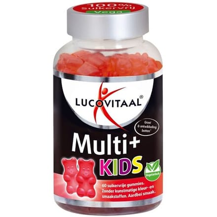 Lucovitaal Multi+ Vitaminen 60 Gummies Kids