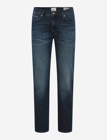 Brax Heren Jeans  Style CLINT BLUE TREASURE USED, denim blauw regular, maat 38/30
