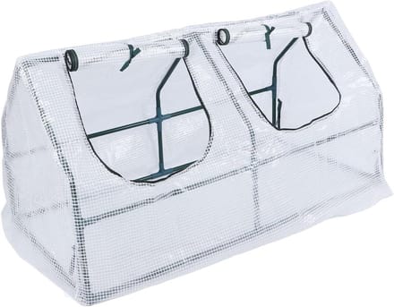 Tuinkas - Mini kas - Planten beschermen - Vorstbestendig frame - 120x60x60cm - Transparant