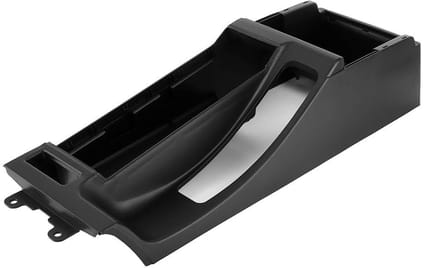 Allecto - Centrale console trim basis - Perfecte vervanging - Zwart - Console basis - Geschikt voor 3 series E46 - Links rijden