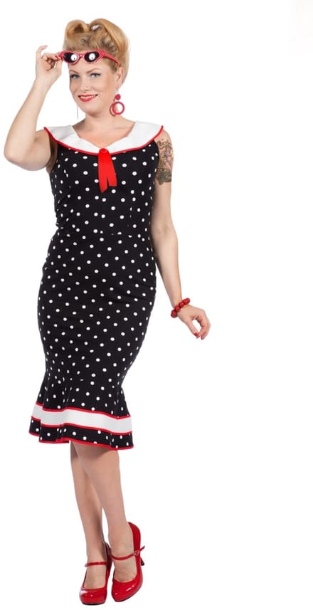 Rockabilly jurk Betty - Maat 44
