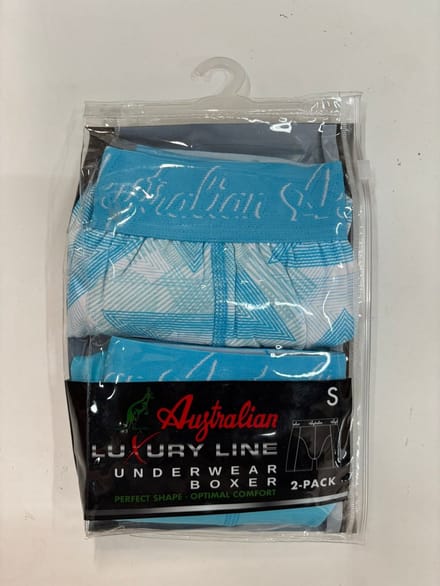 2 stuks Australian Boxershort - Blauw - S