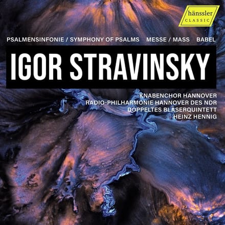 Knabenchor Hannover - Stravinsky: Symphony Of Psalms | Mas | Babel (CD)