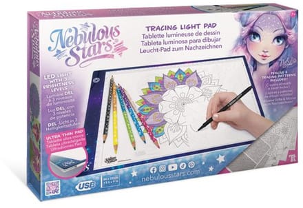 Nebulous Stars - Led Licht tablet - Lightpad - Tekenen en kleuren - Hobbypakket