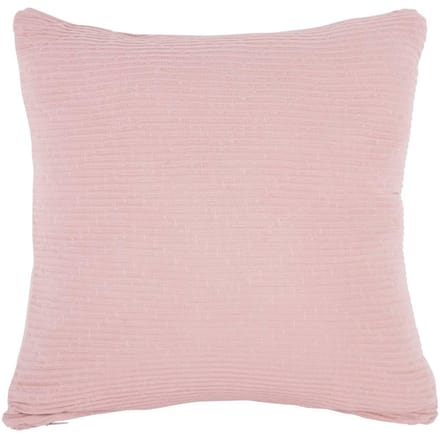 Present Time Sierkussen Zigzag - Roze - 45x45x15cm - Modern - Katoen