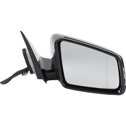 Ensemble rétroviseur chauffant rabattable électriquement dégivrant améliorer la sécurité de conduite remplacement pour E350 E400 E63 4Matic white