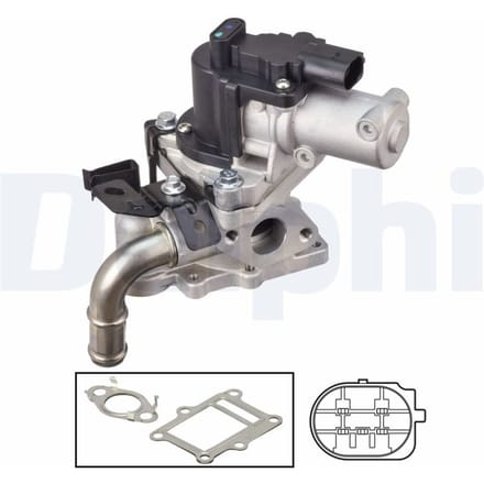 EGR-klep DELPHI EG10613-12B1