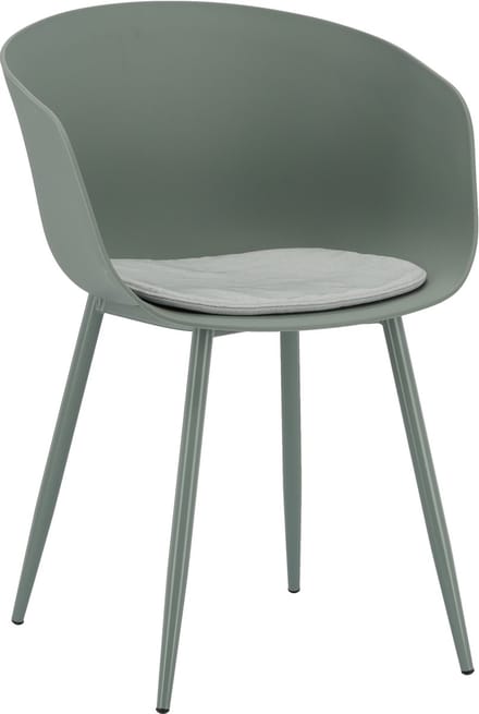 Eetkamerstoel Teal Blue - Kuipstoel blauw