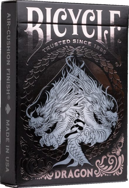Bicycle Dragon Black - Premium Speelkaarten - Poker - Ultimates Collectie - Collectible