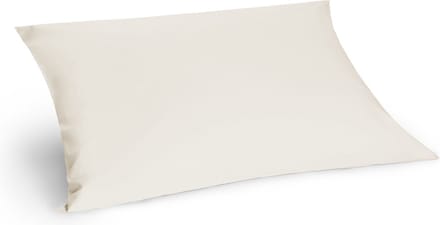 Yumeko kussensloop percal katoen wit zand 50x70 - Bio, eco & fairtrade - 1 stuk