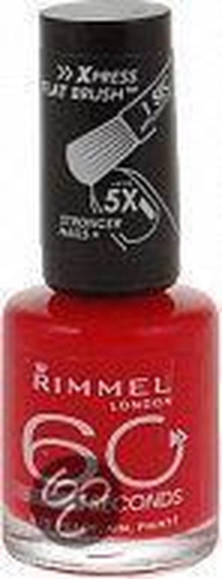 Rimmel London 60 seconds finish Nagellak - 315 Rock & Red