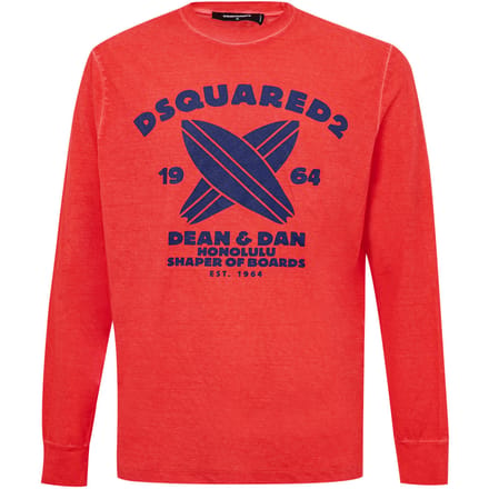 T-Shirt lange mouwen met afdrukken Dsquared2
