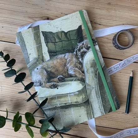 Alex Clark Large Chunky Notebook Walter ~ A5 Softcover Notitieboek Hond
