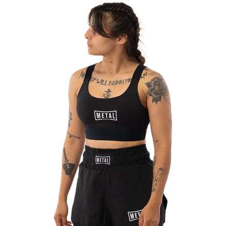 Elastische beha voor vrouwen Metal Boxe