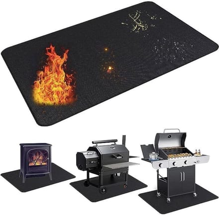 MKSS® Vuurvaste Mat - Hittebestendige Haardmat - Open Haard
