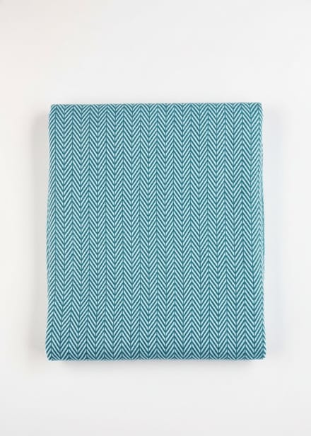 Afrodisias – Turkse hamamdoek – 100x180 cm – katoen – licht & sneldrogend – turkoois