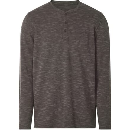 ESMARA MEN Heren longsleeve (Bruin, S)