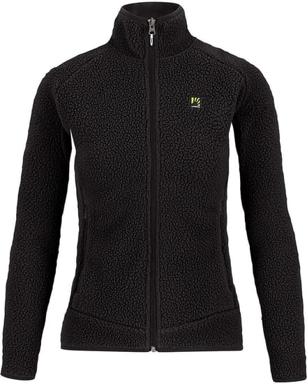Karpos Moiazza Retrò Fleece Met Volledige Rits Zwart M Vrouw