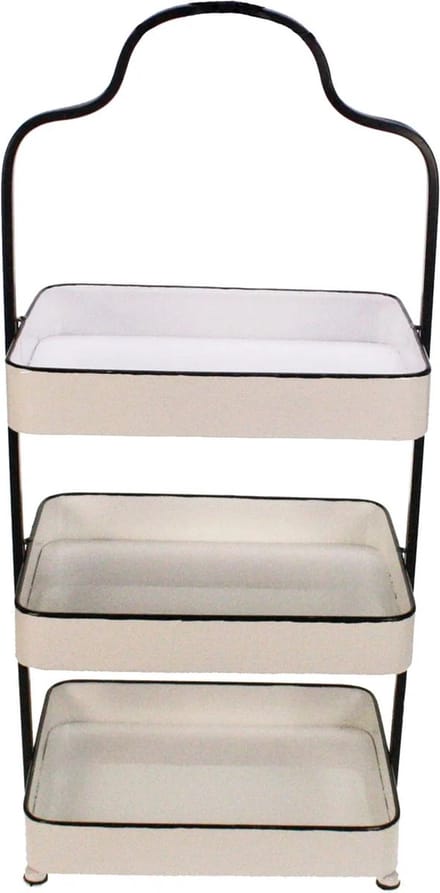 Etagière emaille 27,5x20,5x58cm