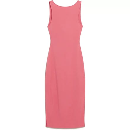Superdry - Jersey midi-jurk met gedraaide achterkant - Dames - Jurken