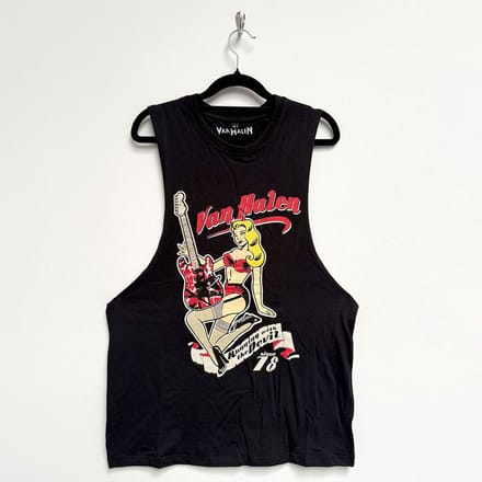 Van Halen - Running With The Devil Tanktop - S - Zwart