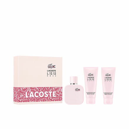 Parfumset voor Dames Lacoste L.12.12 POUR ELLE 3 Onderdelen