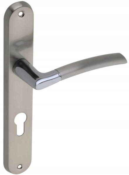 Gamet Adular DH-96A - Deurbeslagset - Chromen/Nikkel - Dubbele Ondersteuning - 72mm