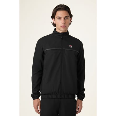 FILA San Siro Regular Blocked Woven Track Jacket Black Taglia: L | Giacche leggere Outlet | Uomo | Nero
