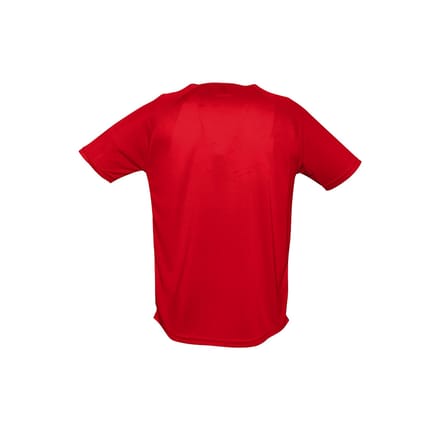 SOLS Heren Sportief T-Shirt met korte mouwen Performance (Rood)