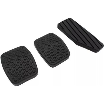 3 Stuks Rem Koppeling Gaspedaal Rubberen Pad Cover 49451-60B00 Voor Suzuki Swift Daewoo Matiz black