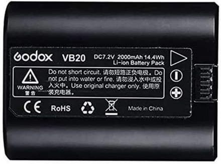 Oplaadbare Lithium-Ion Accu voor Flitsers