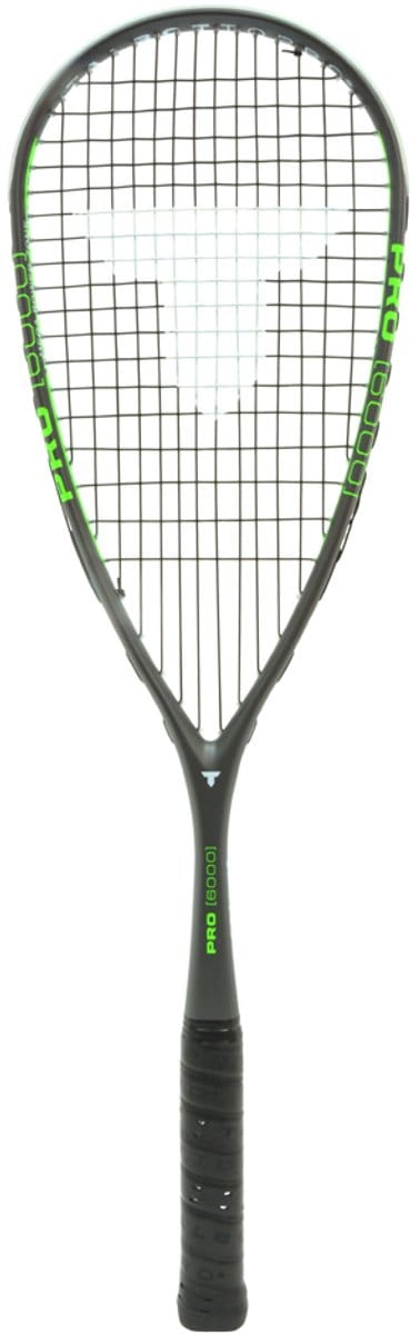 Squashracket - TALBOT TORRO - PRO 6000 - US 600 snaren - Geperforeerde Pro-Grip - 500cm² kop - 20mm/115g frame - 155g
