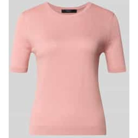 Slim fit gebreide pullover van mix van zijde en wol Model 'GABARRA'