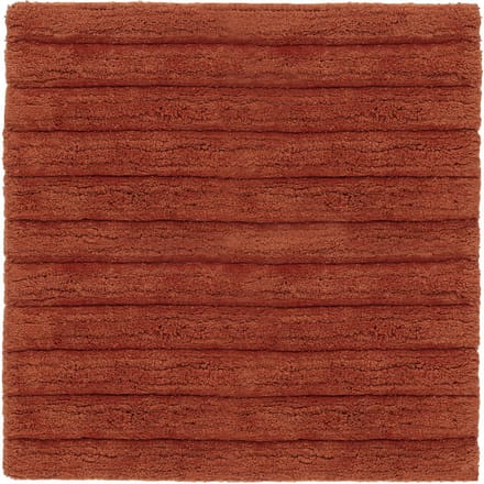 Heckett & Lane Badmat Vivienne (Copper Orange) : Maat: Bidetmat 60x60 cm