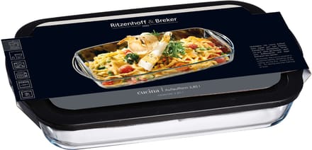 Flirt by R en B ovenschaal Cucina, van glas, 3,85 liter