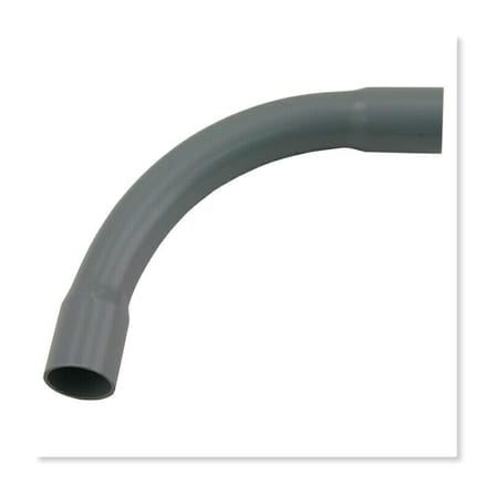 Pipelife BOCHT PVC 3/4 GRIJS 3 stuks