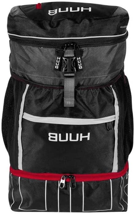 Huub Transition II Rugzak, Zwart/Donkerrood