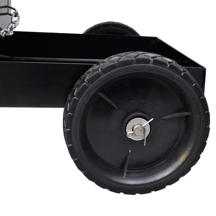 vidaXL - Lasgereedschap - wagen - 3 - planken - zwart