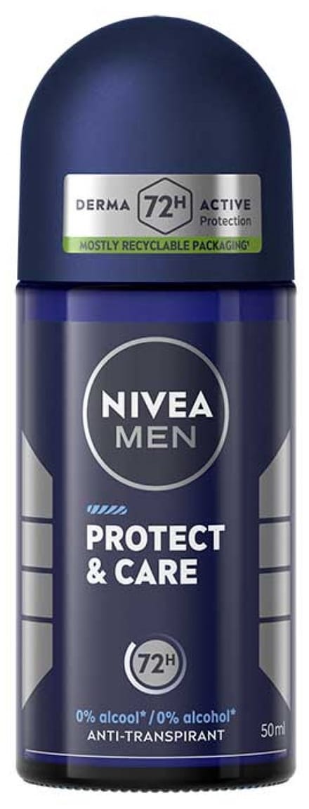 Nivea Men Protect & Care Anti-transpirant Deodorant 72H Roll-On 50 ml