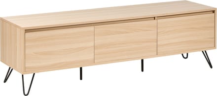 CARDIGAN - TV-meubel - Lichtbruin - Vezelplaat